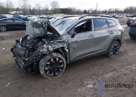 2024 Kia Sportage X-Line из США, поврежденный, VIN 5XYK6CDF9RG138473